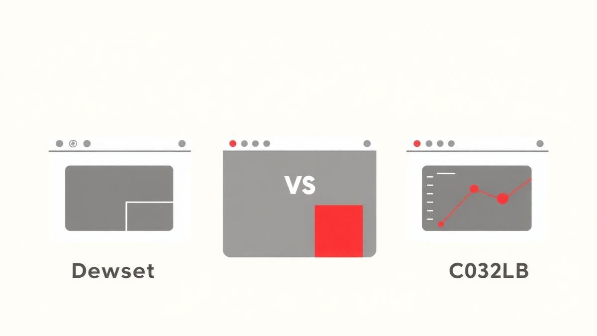 Three tool categories browser desktop CLI shown as stylised windows with a versus comparison chart